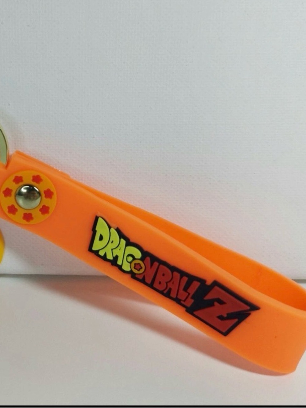 Dragon Ball Z Krillin Figure Keychain Silicone Strap Anime Key Ring Toy Gift - Picture 5 of 6